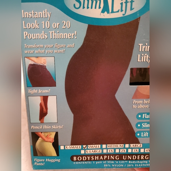 2 CALIFORNIA BEAUTY SLIM N LIFT BODYSHAPING UNDERGARMENT SLIMMING - Picture 10 of 15